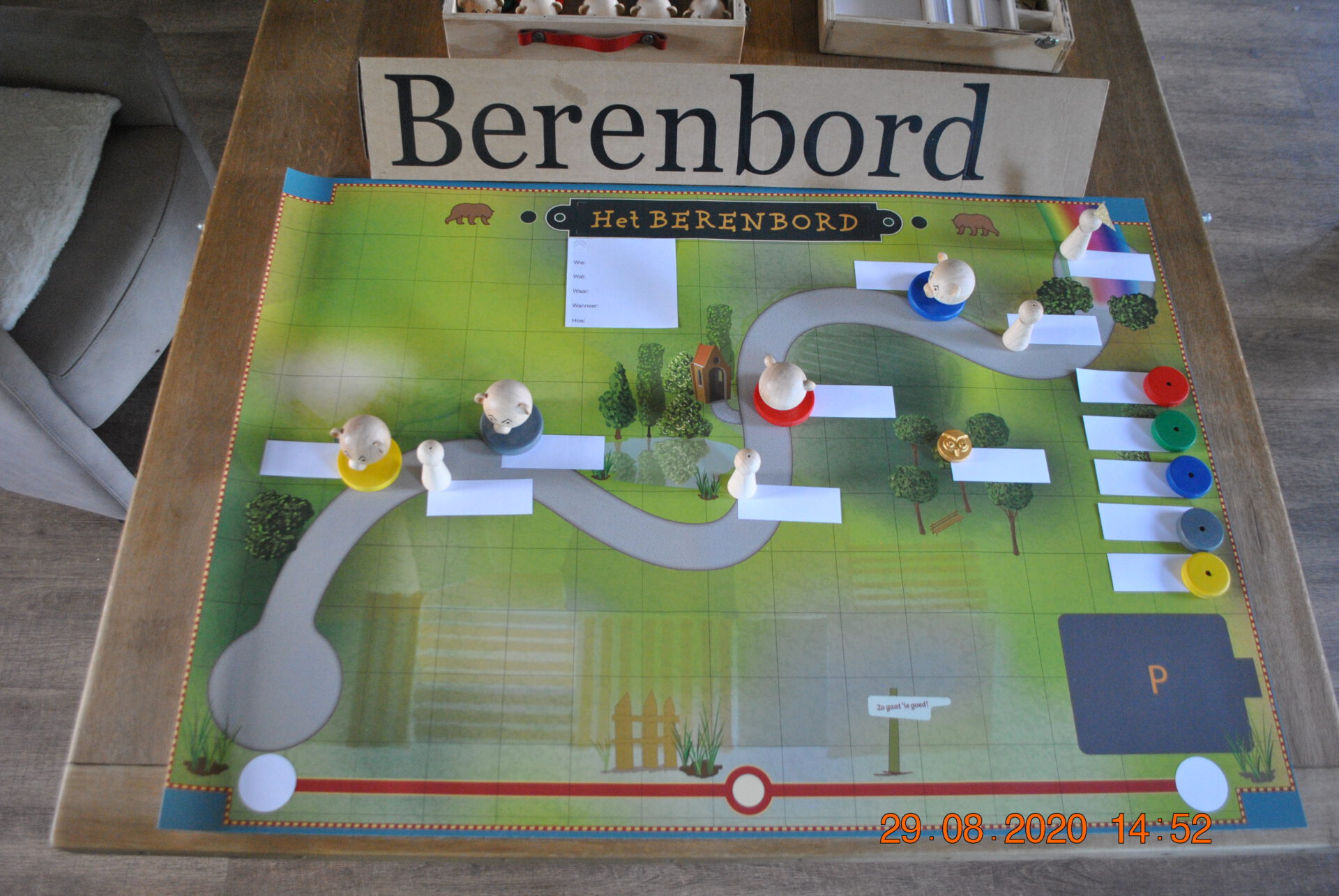 berenbord ontstaan